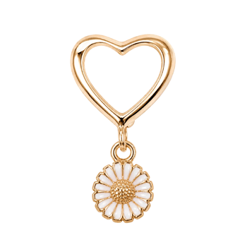 Christina Marguerites With Love charm 6 mm forgyldt